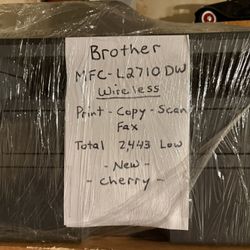 Brother MFC - L 2710 DW Wireless Printer Copier.  