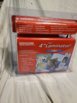 4" hot Laminator