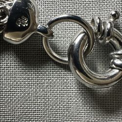 Ralph Lauren Leather & Chain Necklace - 36"