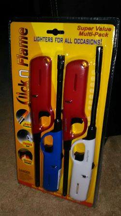 4 pk. Click N Flame Lighters* new in package