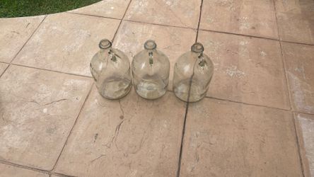 1 gallon glass jugs
