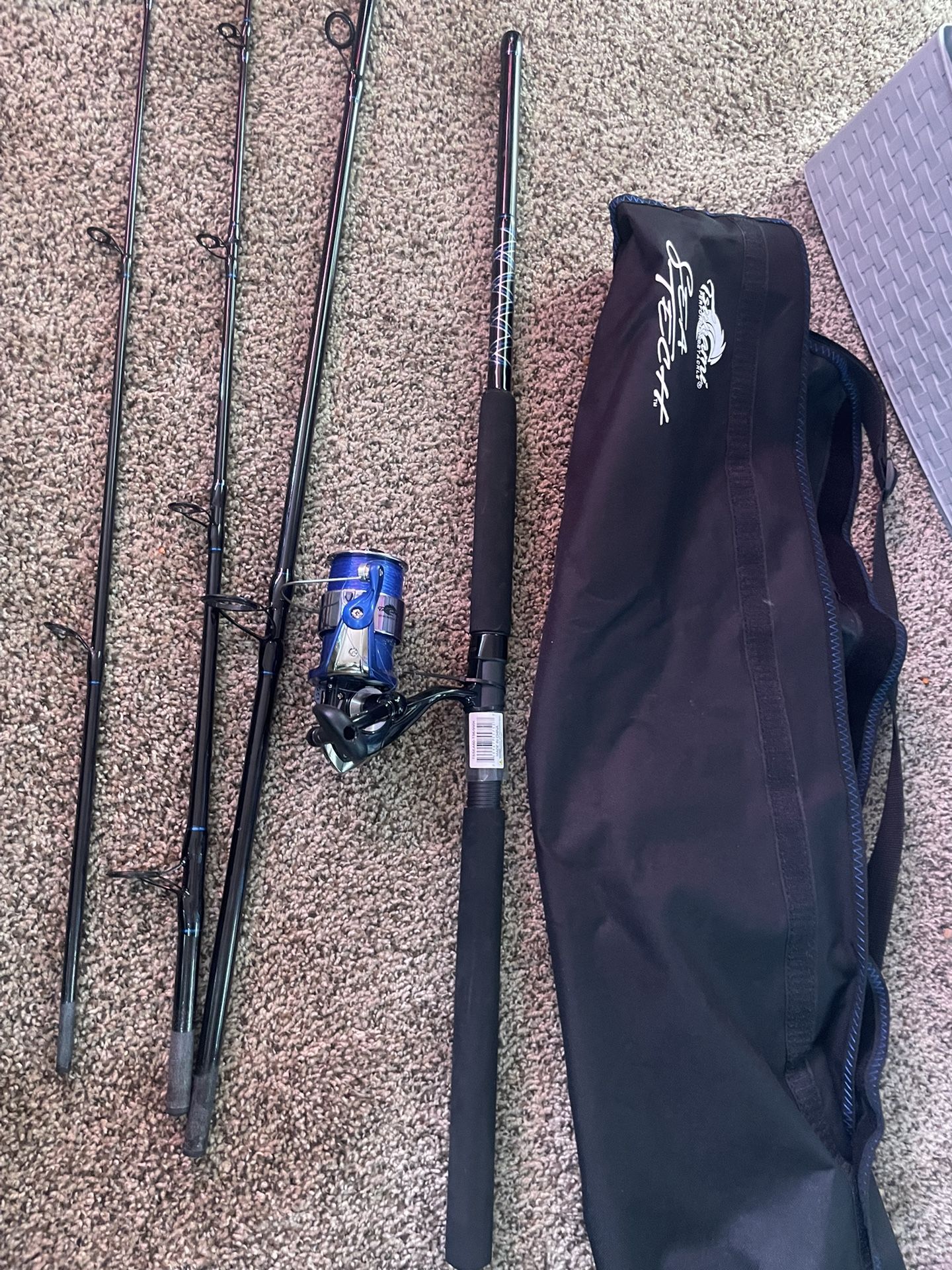 Tsunami Fishing Rod 3 Combo