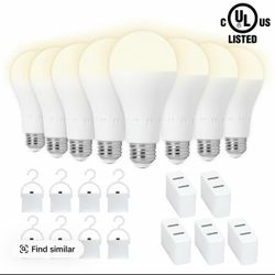 4 Pack Rechargeable Emergency Light Bulbs