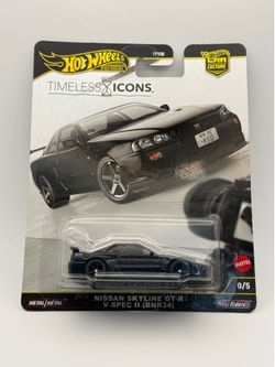 Hot Wheels Premium Car Culture Timeless Icons Nissan Skyline GT-R Black Chase
