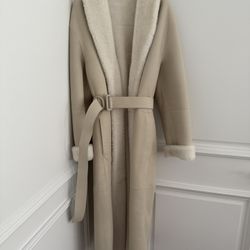 JIL SANDER Shearling Coat
