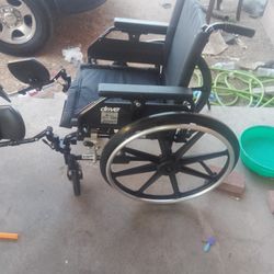 Black New Wheelchair 