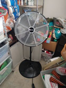 Standing extendable Large floor fan