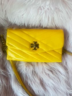 Yellow Tory Burch Crossbody Bag