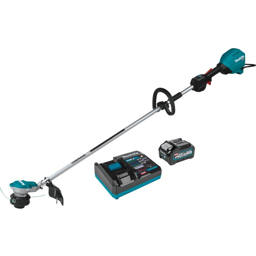 Makita XGT 40V Max Brushless Cordless 15 in. String Trimmer Kit (4.0 Ah)