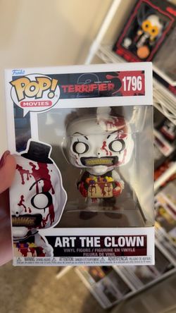 NEW-Funko Pop Terrifier 2 Art The Clown #1796