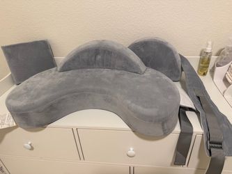 Nursing Pillow for Breastfeeding with Lumbar & Arm Support