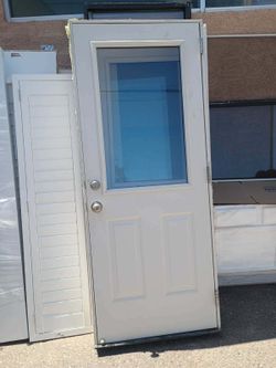 2- Exterior doors 81 1/2 x 33 1/2