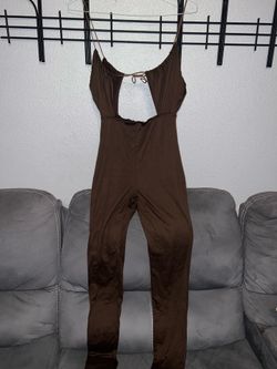 Brown jumpsuit
