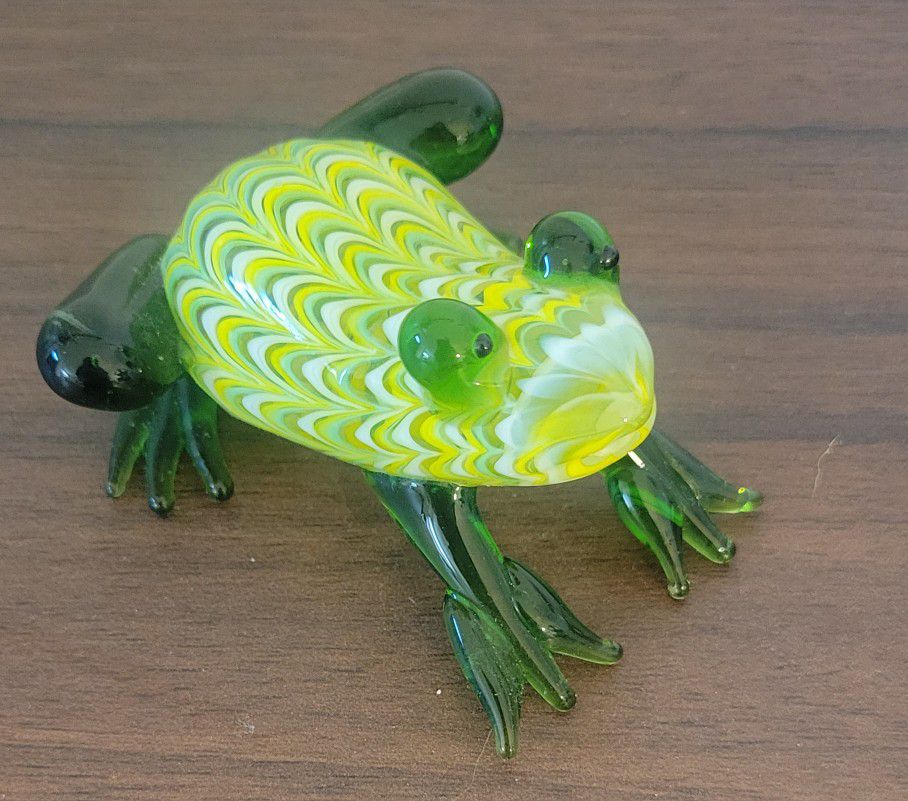 Fitz And Floyd Glass Menagerie Frog