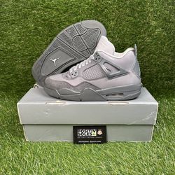 Air Jordan 4 GS SE Wet Cement