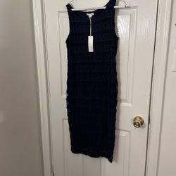 Navy Blue Dress