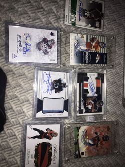 Signed card lot and others