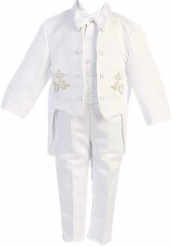 Baptism tuxedo - size 2 with shoes