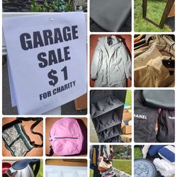 5PM Close Garage Sale Everything USD 1 for Charity