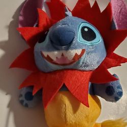 Stitch Dressed Up As A Lion Plush 