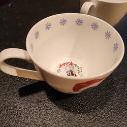 Boston Terrier Christmas Mugs  Bone China (2)