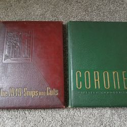 Vintage School Annuals 