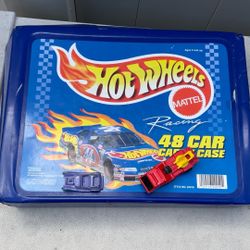 Vintage Hot Wheels Racing Case - And 2 Vintage Cars