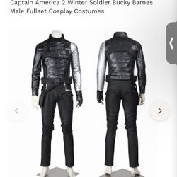 Winter Soldier Cosplay Halloween Costume