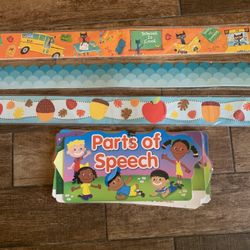 Teaching Supplies, Borders, And Parts Of Speech