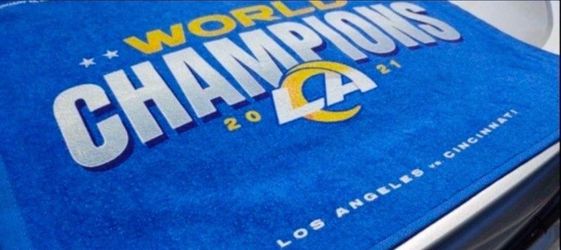 Rams rally towel