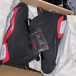 Black Infrared Jordan 6
