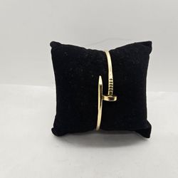 18KT Nail Style Bracelet