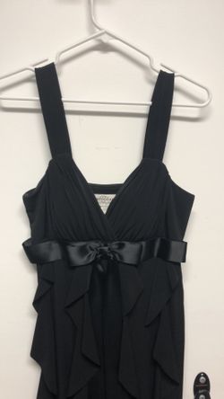 Black cocktail dress