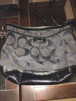 Coach black bag