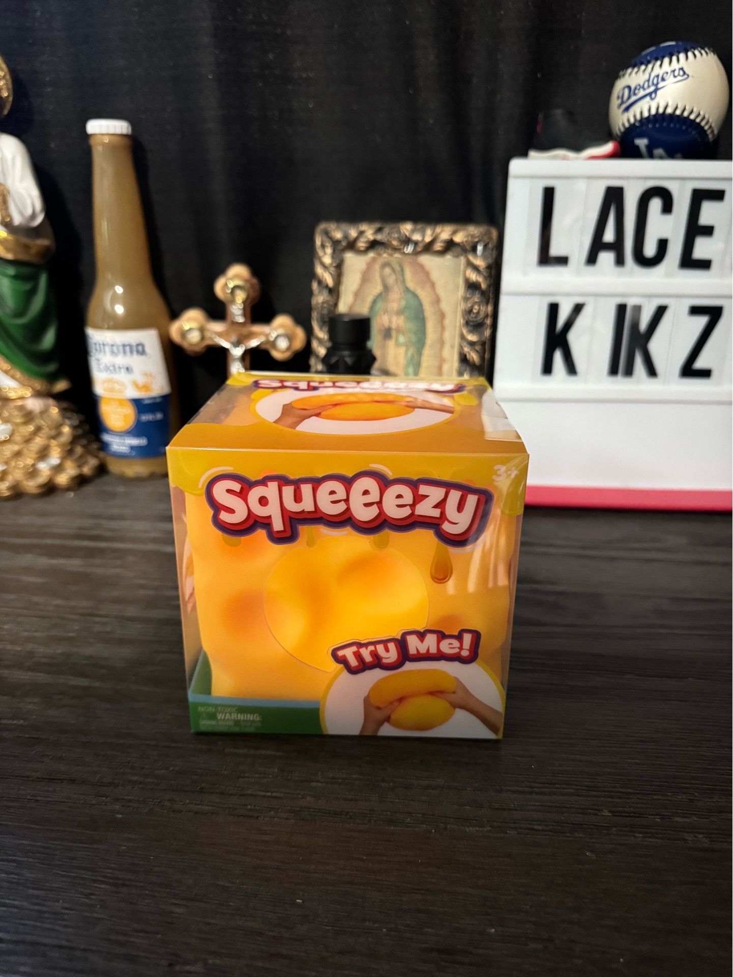 Squeezy Cheese Block