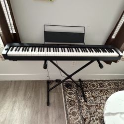 Casio CDP-S360 Digital Piano Black + Piano Stand