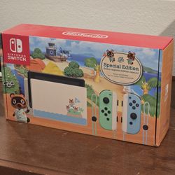 Animal Crossing New Horizons Switch Console BOX ONLY