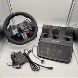 Logitech G29 Driving Force Racing Wheel and Floor Pedals for PS5, PS4, PC, Mac