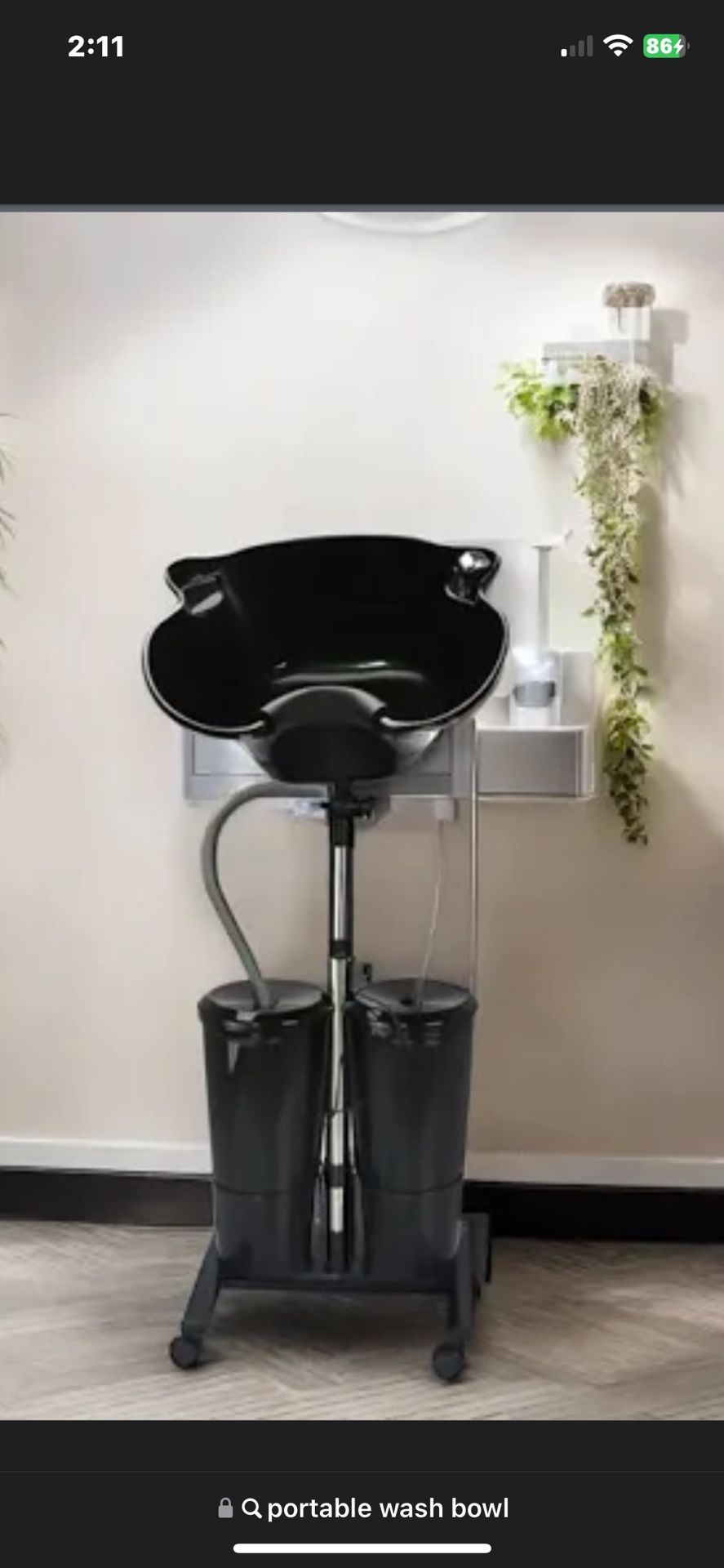 Portable Wash Bowl