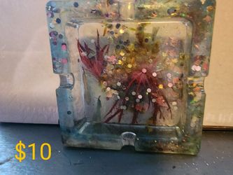 Handmade resin Ashtray/small Containers