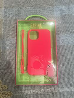 Sarina Silicone Iphone acase with Detachable Strap Iphone 14 or 13