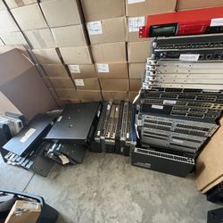 Cisco, HP, Firebox, Netgear, BlackBox, Adtran, Pannaway – Lot Sale (70+ Units)