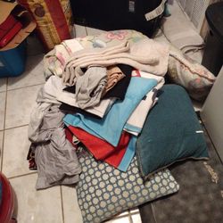Lot Of Bedding Items 