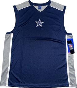 Dallas Cowboys Blue Gray Basketball Jersey Mens XL New Ultra Game