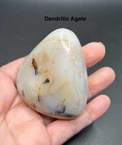 Dendritic Agate Polished Stone from Madagascar 122g