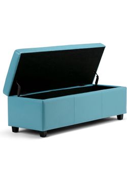 Storage Ottoman Bench - 48" Wide x 16"