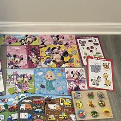 Kids Set Of 14 Puzzles