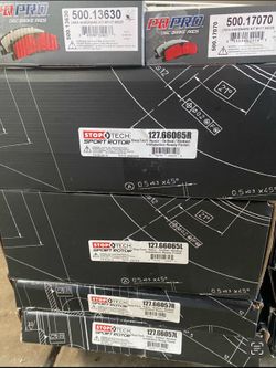 Stop tech slotted, and drilled rotors
