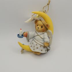 New Cherished Teddies Angel Moon CHRISTMAS FIGURINE ORNAMENT HANGING box

MINT CONDITION,  STORED IN THE BOX, COMES WITH ORIGINAL PACKAGING

ANGEL SIT