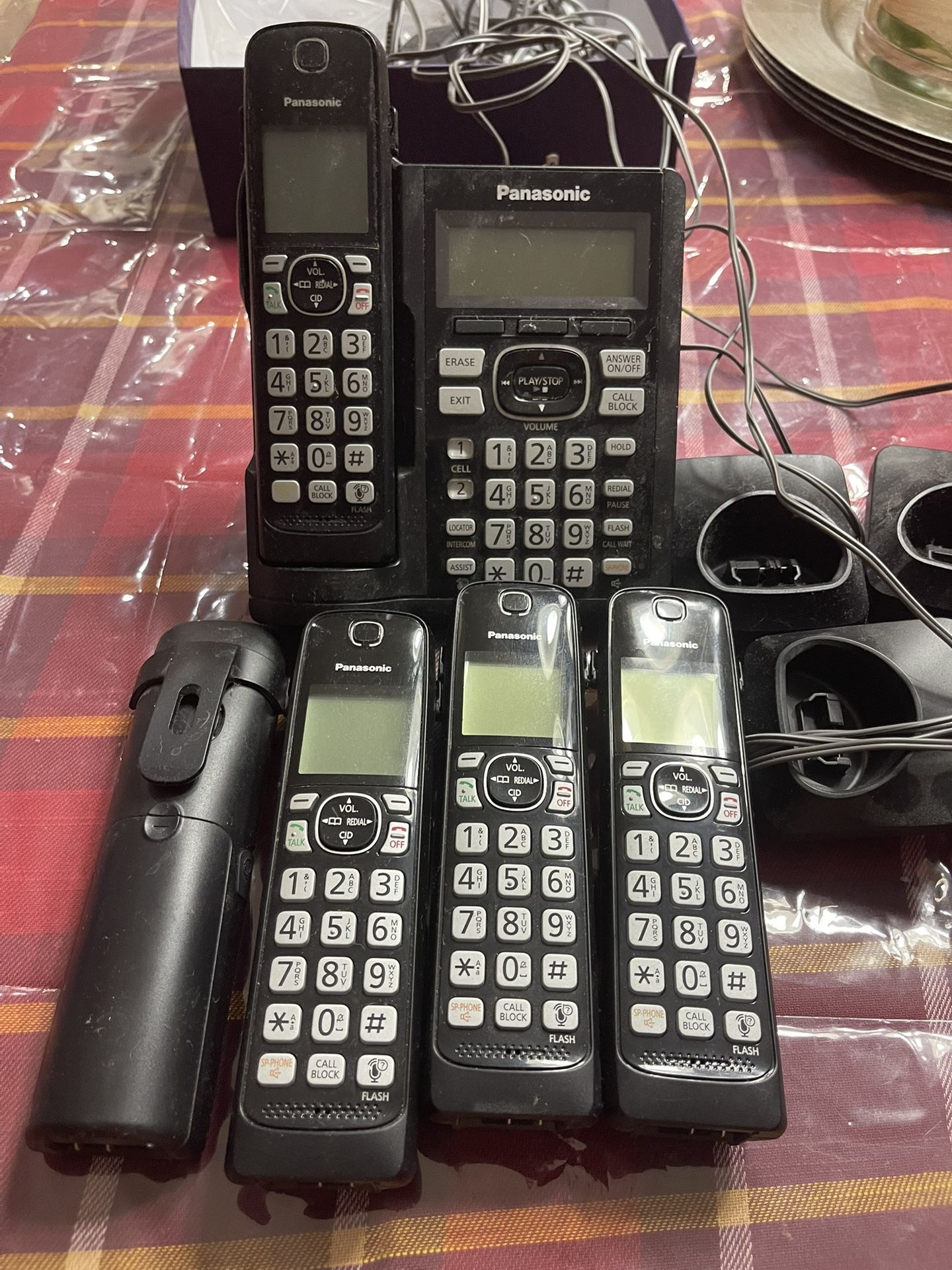 Panasonic 5pc Home Phone 